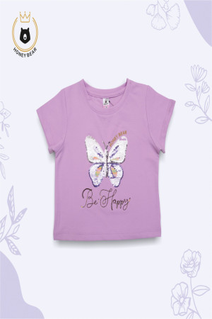 Happy Butterfly Crop Top